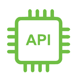 Small Green Squillo Api Icon