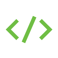 Small Green Squillo Code Icon