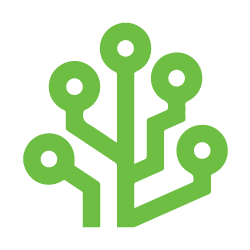 Small Green Squillo Graph Icon